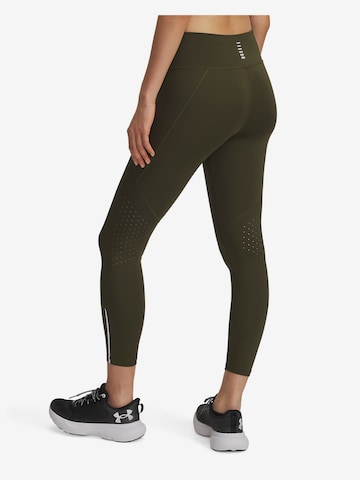 UNDER ARMOUR Skinny Sporthose 'Fly Fast 3.0' in Grün