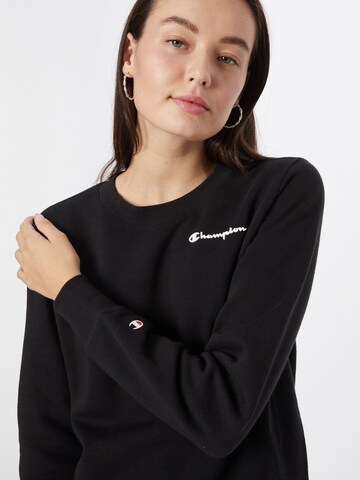 Champion Authentic Athletic Apparel Sweatshirt in Black