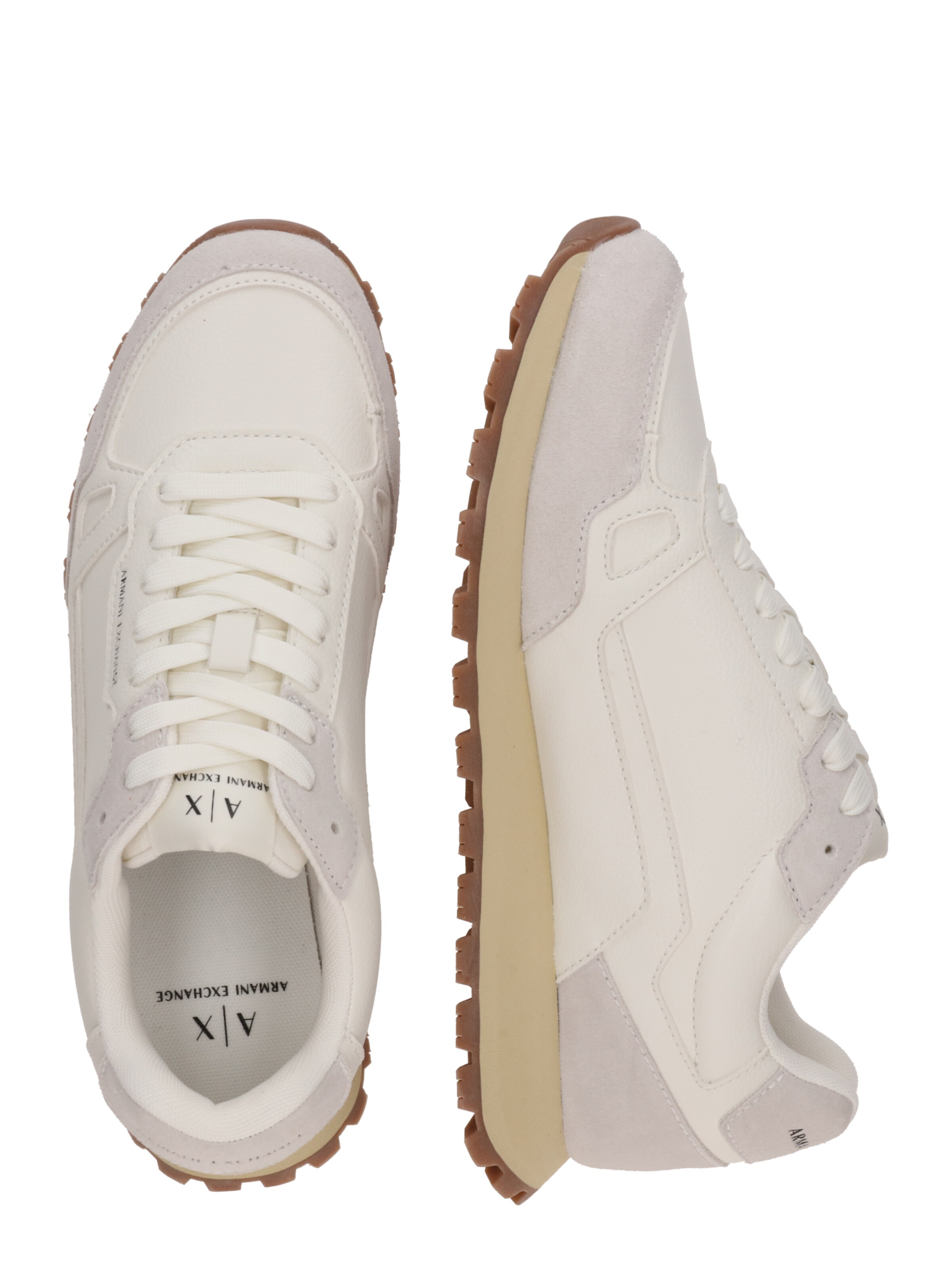 ARMANI EXCHANGE - Zapatillas deportivas bajas en blanco