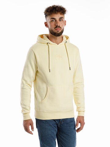 Sweat-shirt 'Matheo' SPITZBUB en jaune : devant