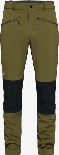 Haglöfs Outdoor Pants 'Chilly' in Olive / Black, Item view