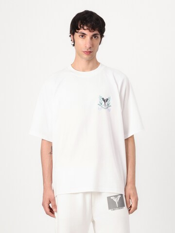 Carlo Colucci Shirt 'Casa' in Wit: voorkant