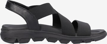 Rieker EVOLUTION Hiking Sandals in Black