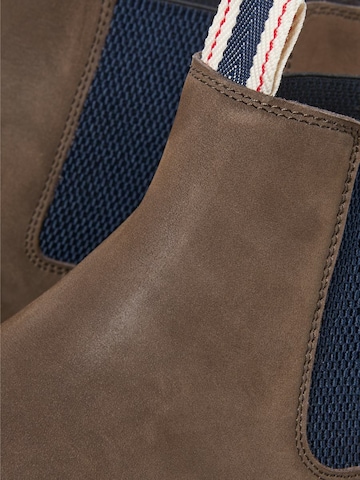 Chelsea Boots 'Leyton' JACK & JONES en marron