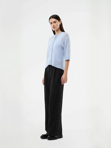 Cardigan ' Bailormd ' modström en bleu