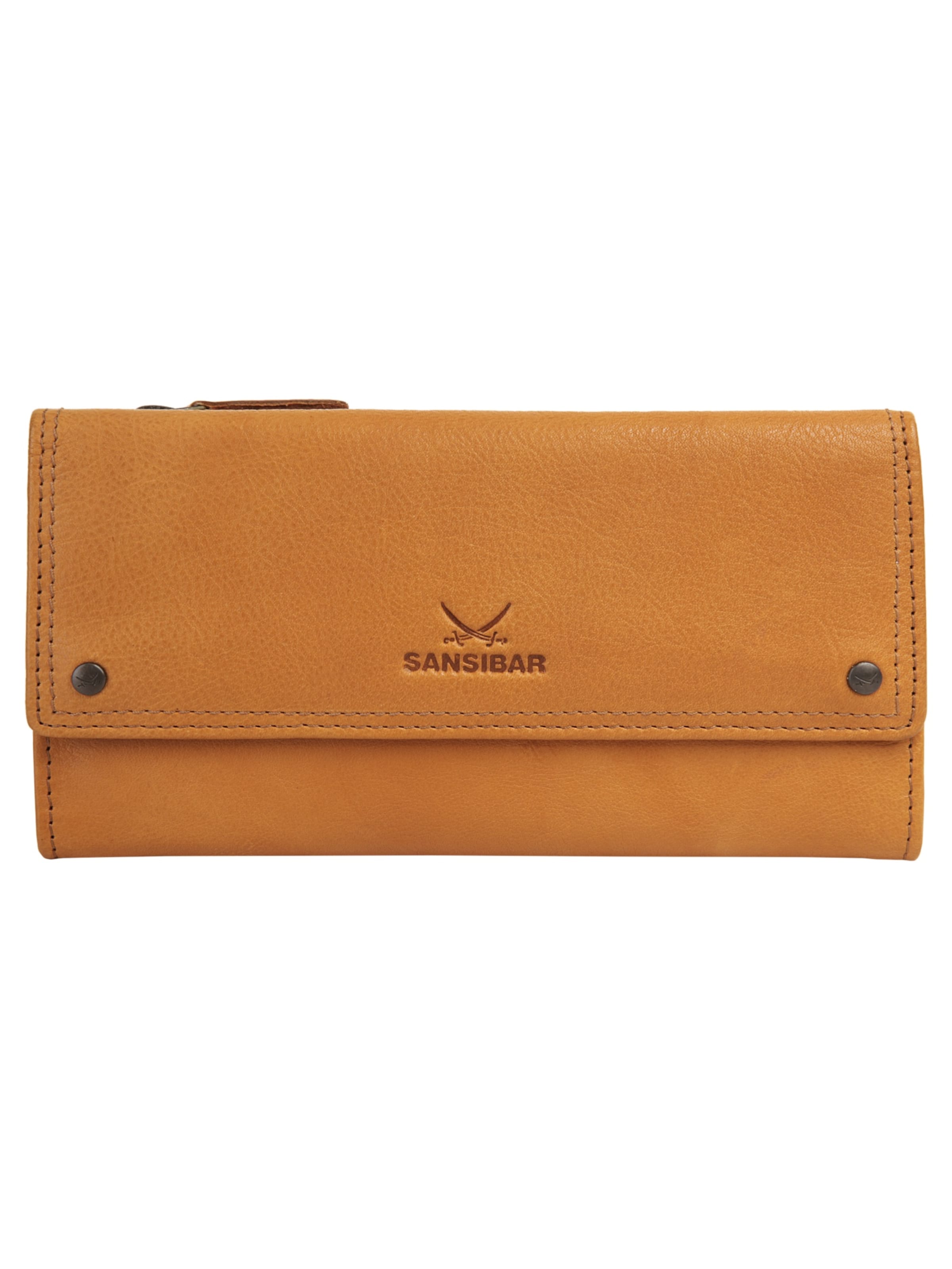 SANSIBAR Portemonnaie‌‌‌‌‌‌‌‌ in Braun: Vorderseite
