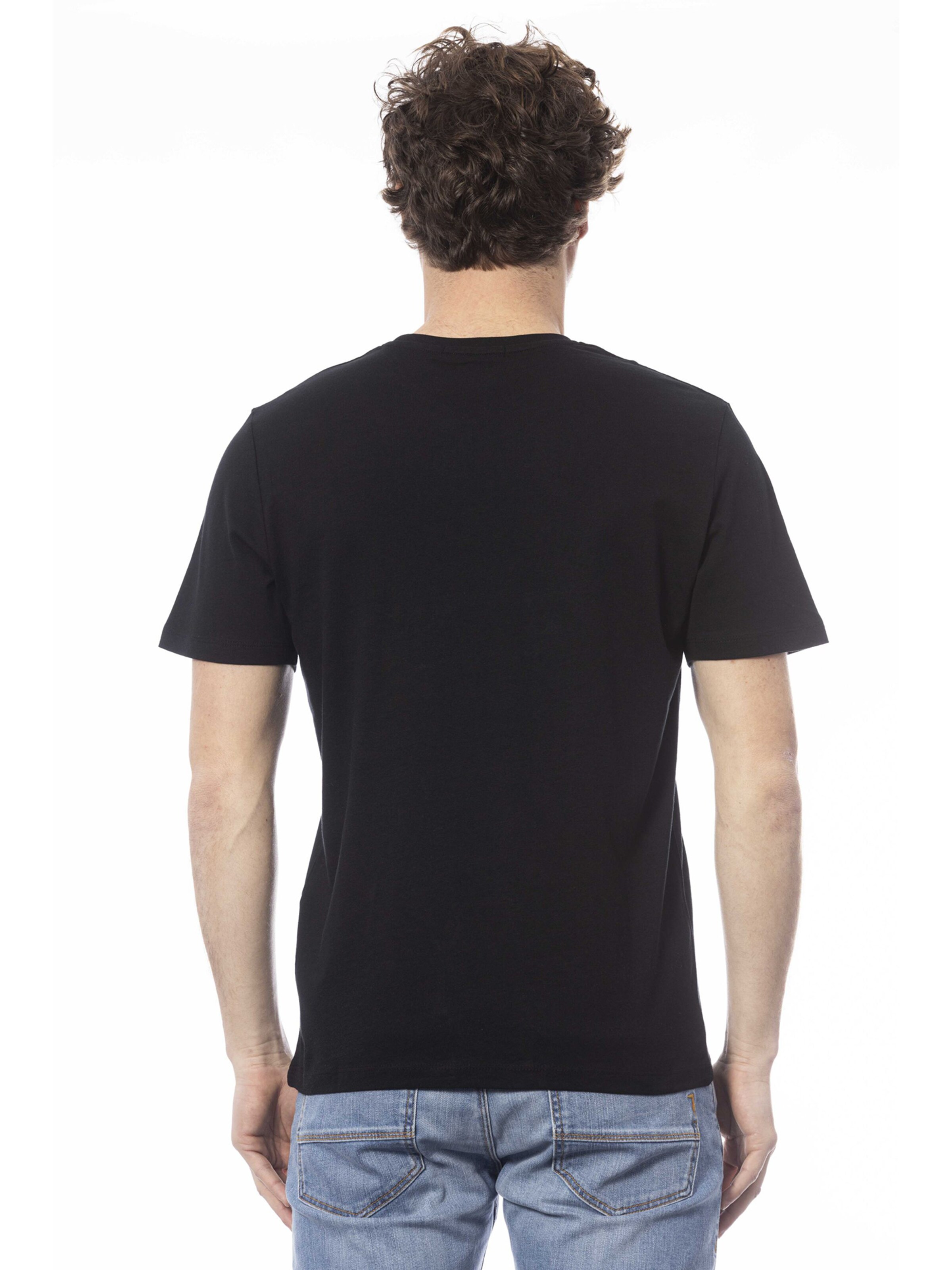 Top 'T-Shirt Uomo Ungaro 100% Cotone Crew Neck Logo' di Ungaro in nero