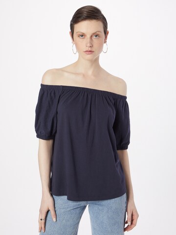 ESPRIT Shirt in Blauw: voorkant