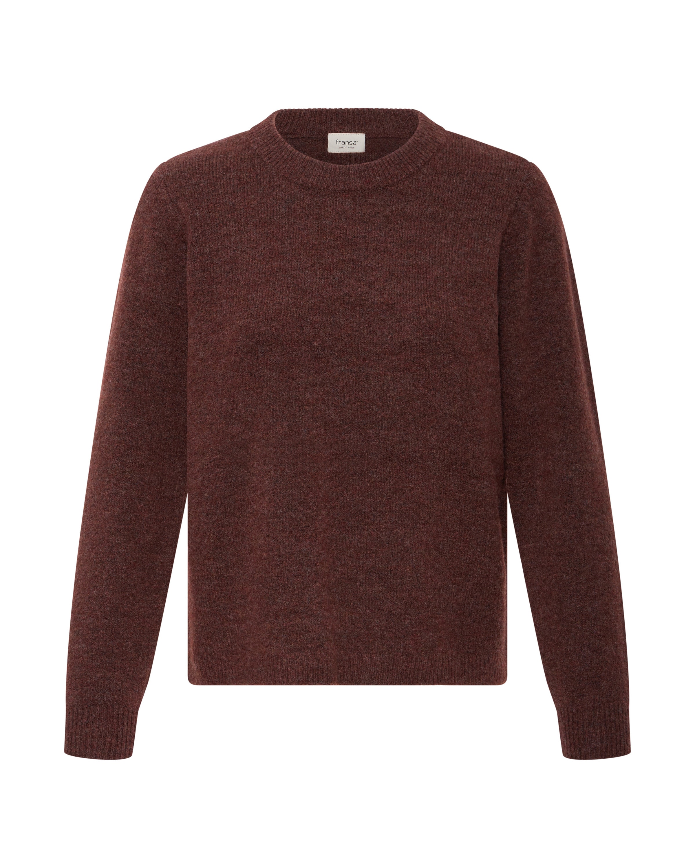 Fransa Sweater ' FRELLIS ' in Brown: front