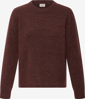 Fransa Sweater ' FRELLIS ' in Brown: front