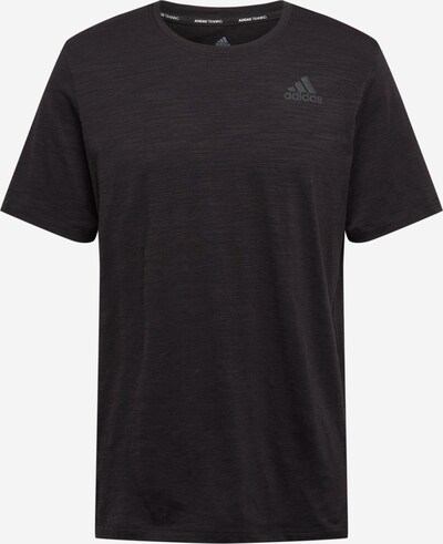 ADIDAS PERFORMANCE T-Shirt fonctionnel 'City Elevated' en noir / argent, Vue avec produit