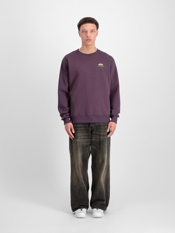 Sweat-shirt ALPHA INDUSTRIES en violet