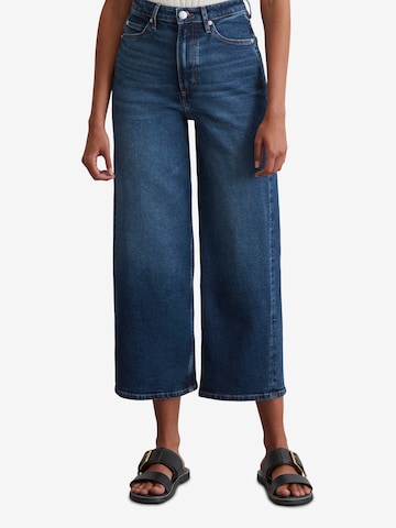 Marc O'Polo Wide Leg Farkut 'Tolva' värissä sininen: etupuoli