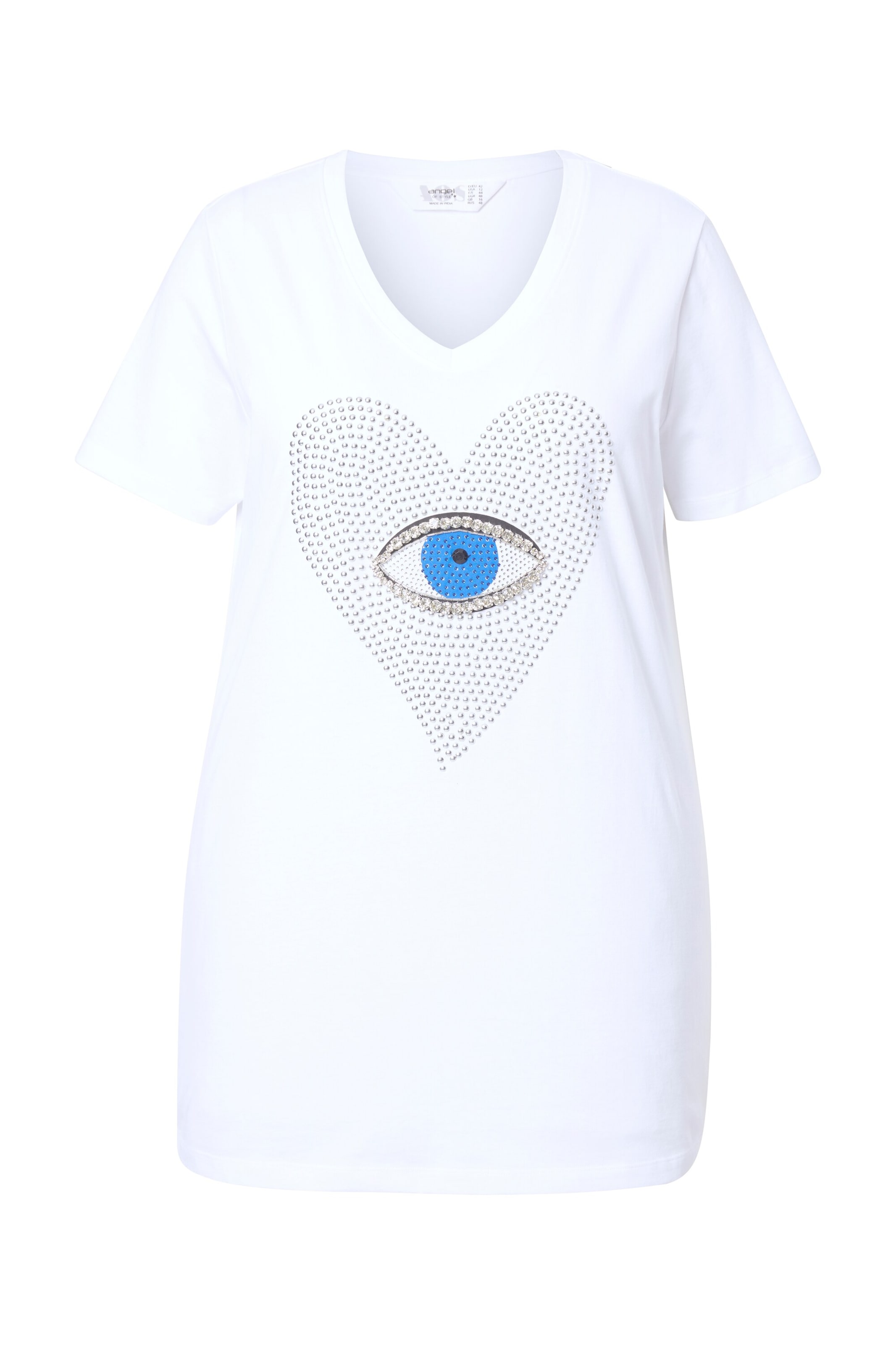 Angel of Style Shirt in Weiß: Vorderseite