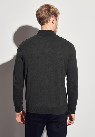 Street One MEN Strickjacke in Grau