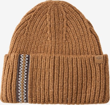 UGG Mütze in Braun: Vorderseite