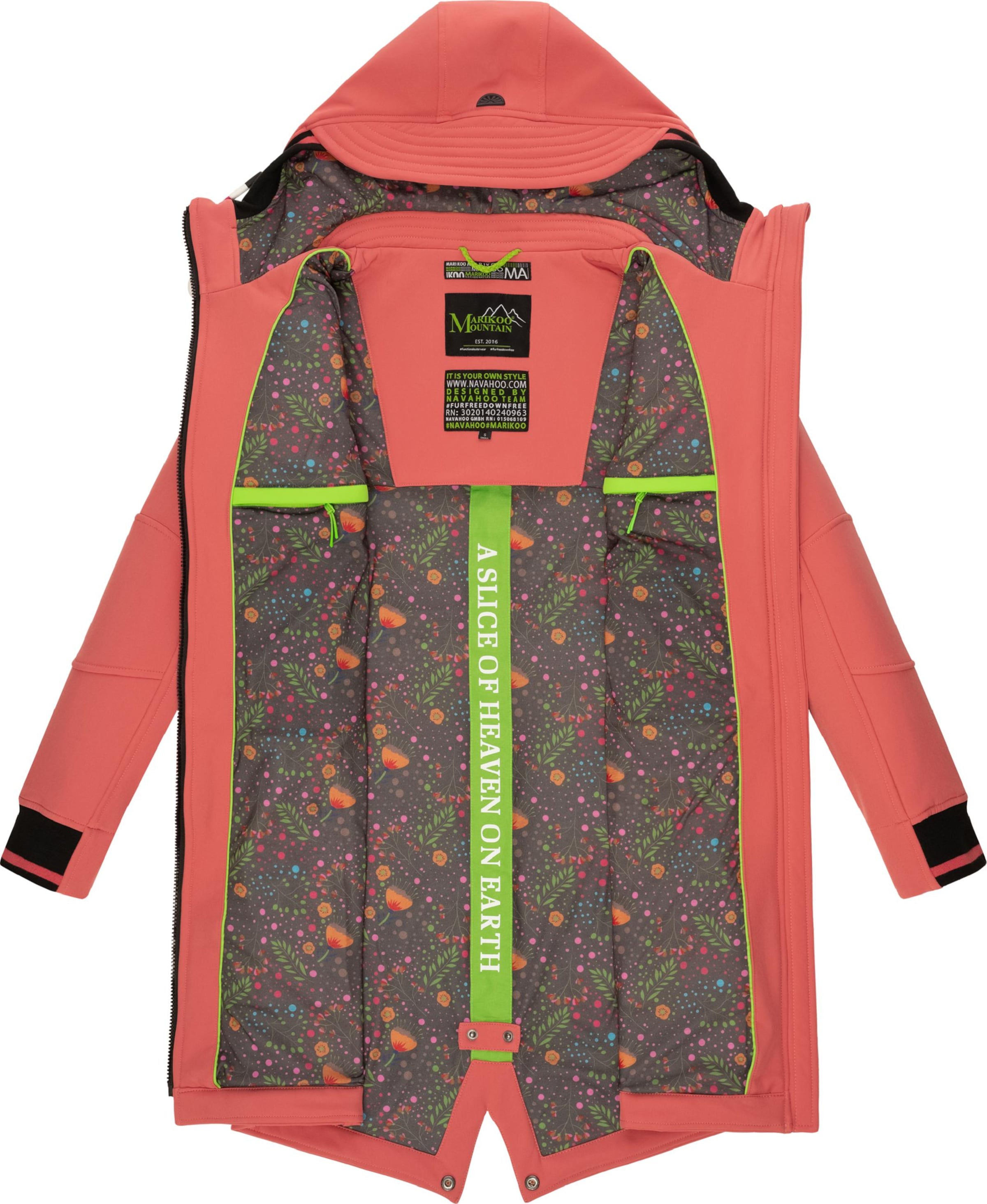 MARIKOO - Abrigo funcional 'Mount Furnica' en rosa