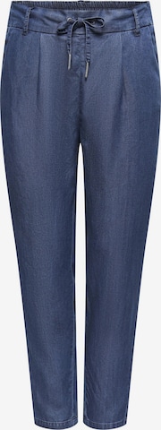 ONLY - Pantalón plisado 'ONLPoptrash' en azul: frente