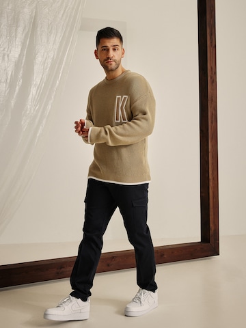 Kosta Williams x About You Sweatshirt in Beige