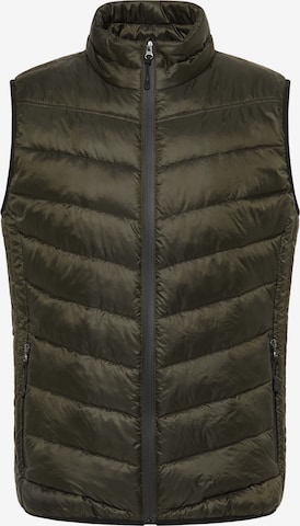 ETERNA Bodywarmer in Groen: voorkant