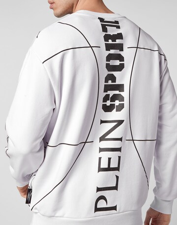 Plein Sport - Sweatshirt 'Tiger' em branco