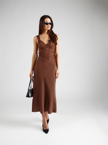 Bardot Cocktail Dress 'EMORY' in Brown