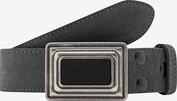 RETTUNGSRING by showroom 019° Belt 'Alaska' in Black: front