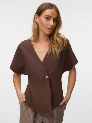 VERO MODA Top in Bruin: voorkant