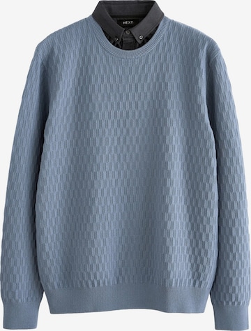 Pull-over Next en bleu : devant