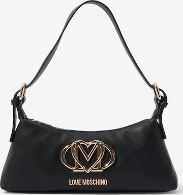 Sac bandoulière Love Moschino en noir : devant