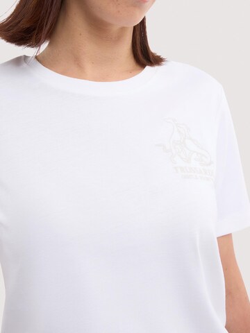 T-shirt Trussardi en blanc