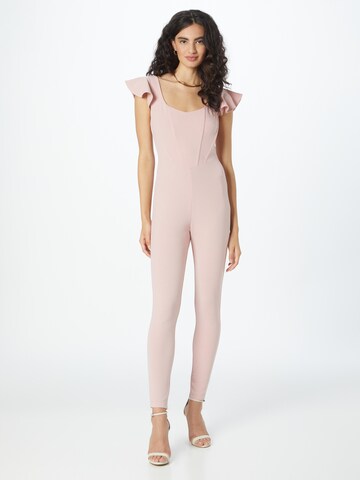 TFNC Jumpsuit 'SABRINA' in Pink: front