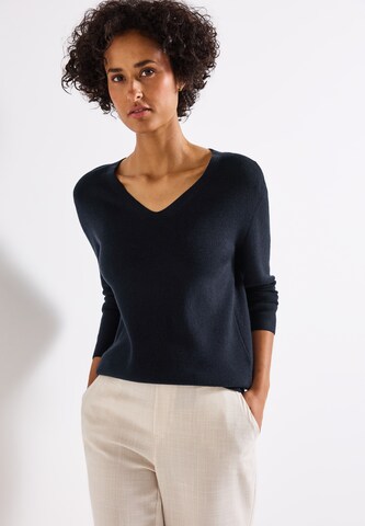 STREET ONE Pullover in Blau: Vorderseite