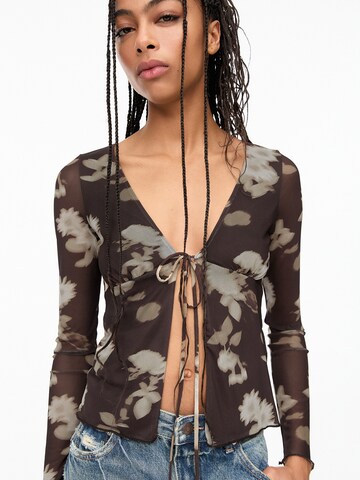 Pull&Bear Blus i brun