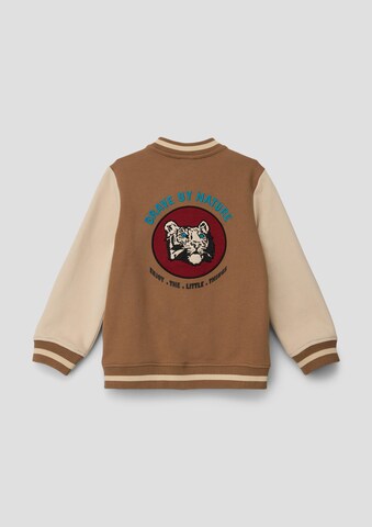 Veste de survêtement s.Oliver en marron