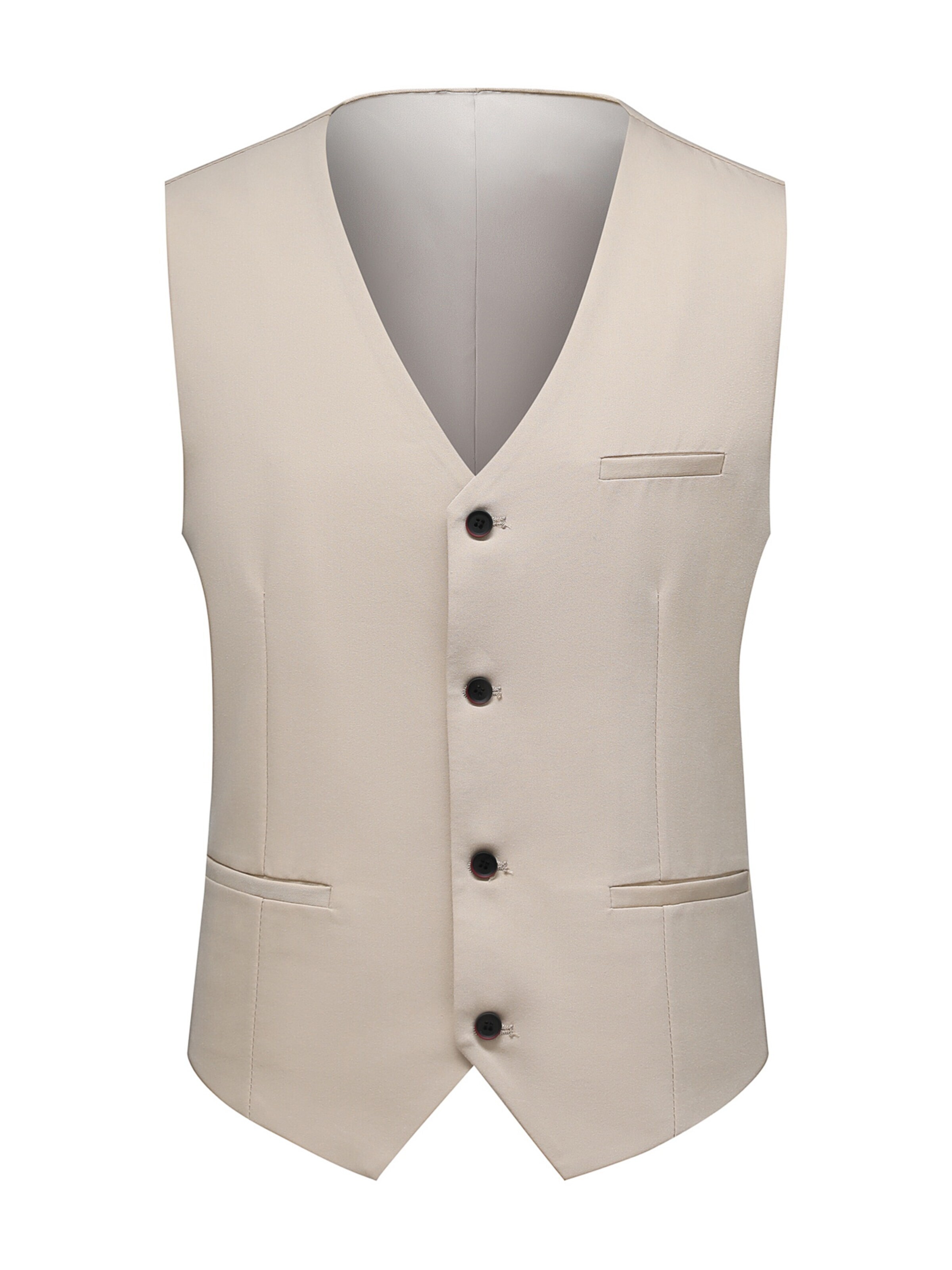 YOUTHUP Slim fit Suit 'Vollbild' in Beige