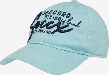 Soccx Cap in Blue: front