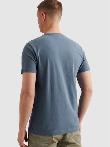 PME Legend T-shirt 'T-shirt with cargo artwork' i blå