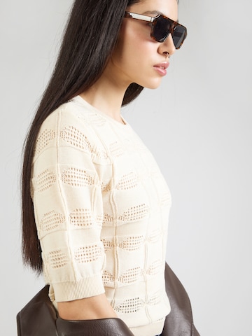 VERO MODA Пуловер 'VMMARVELOUS' в бежово