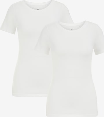 WE Fashion Paita värissä valkoinen: etupuoli