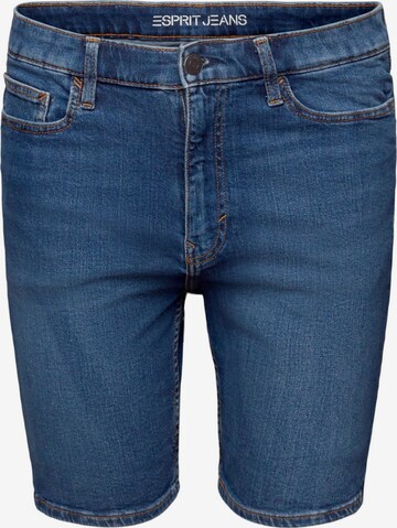 ESPRIT Regular Jeans in Blauw: voorkant