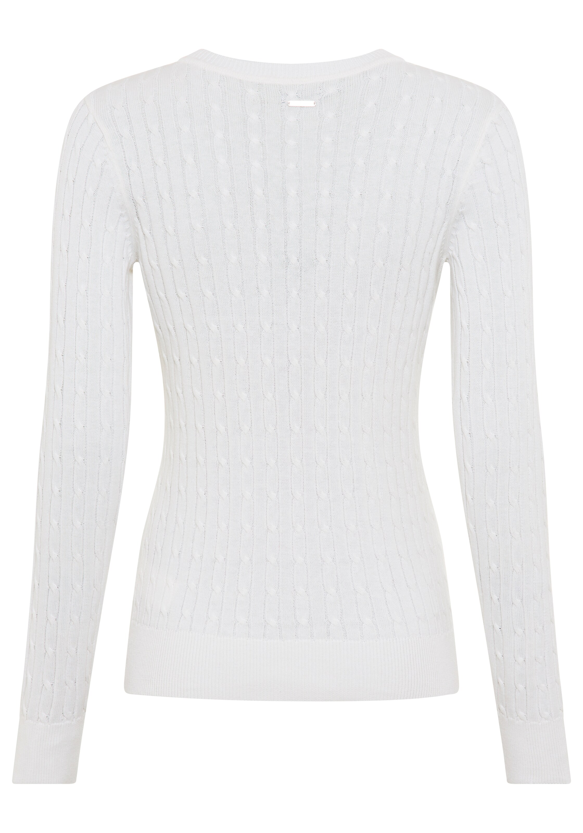 LAURA SCOTT Strickjacke in Weiß