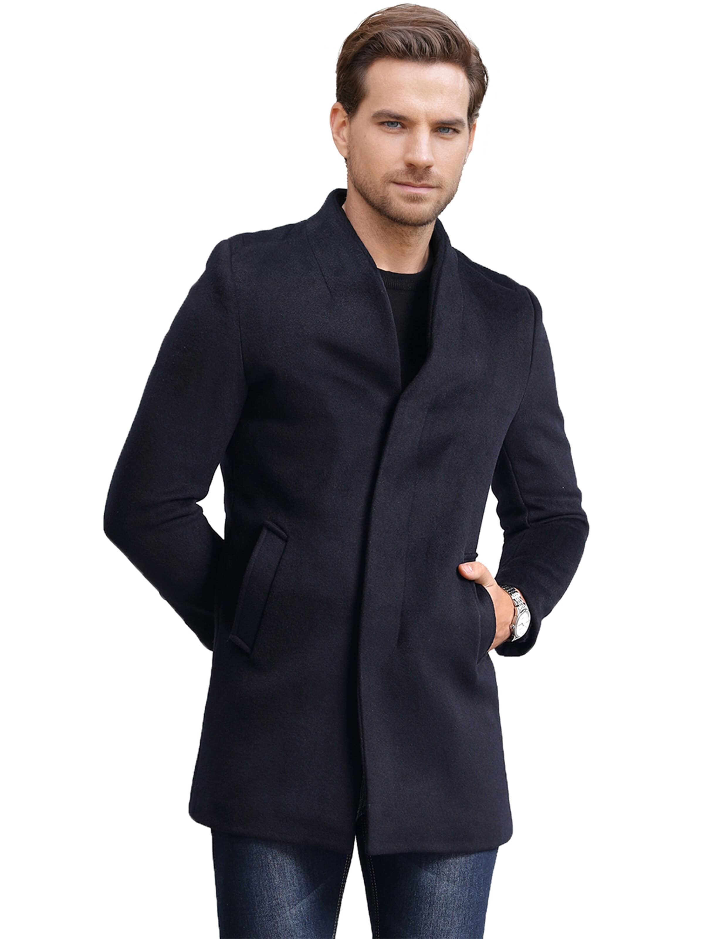 YOUTHUP Winter Coat in Blue