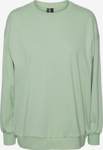 Sweat-shirt 'CHILLI' PIECES en vert : devant