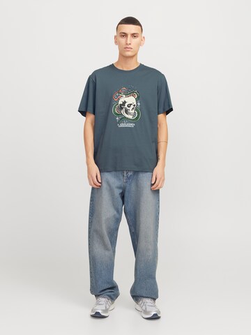 JACK & JONES - Camiseta 'JORANATOMY' en azul