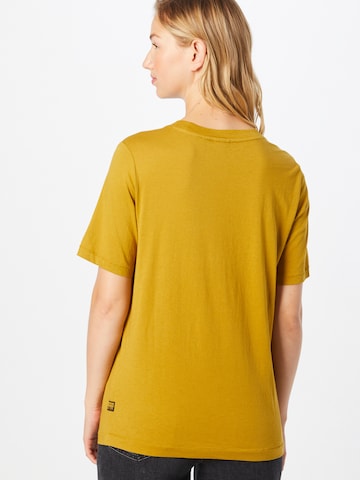 T-shirt G-Star RAW en jaune