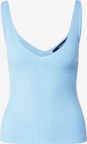 VERO MODA Knitted top 'Glory' in Blue: front