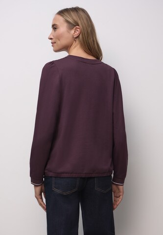 STREET ONE Sweatshirt in Purple