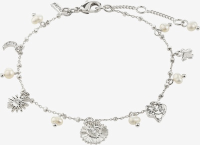 Pilgrim Rannekoru 'Mylan' värissä hopea / läpinäkyvä / helmenvalkoinen, Tuotenäkymä