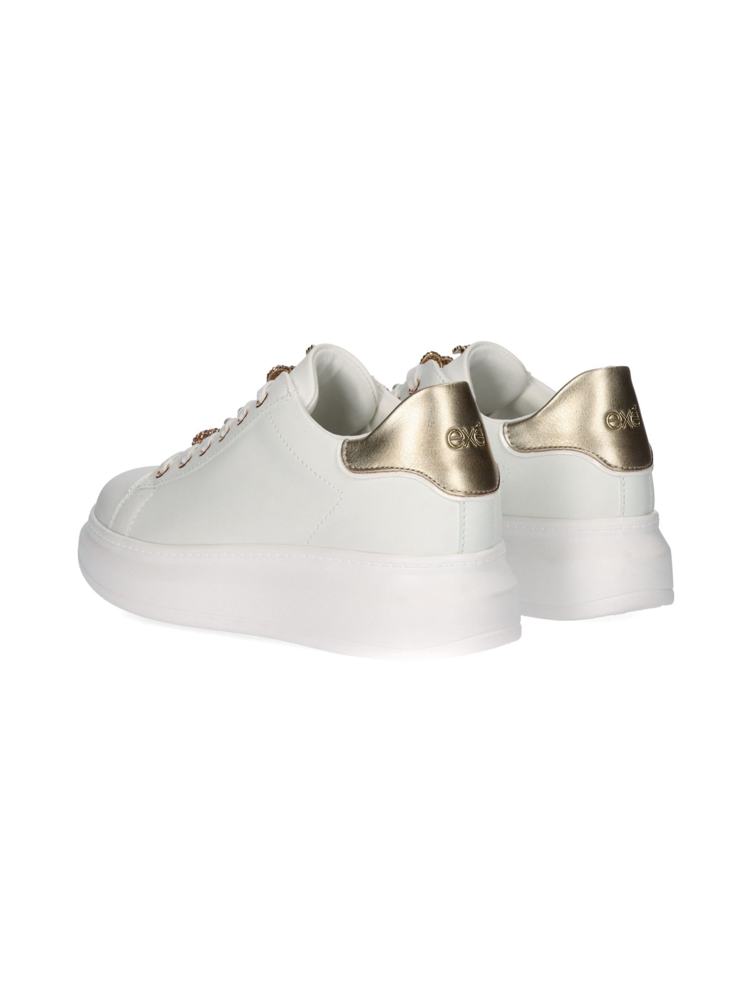 Baskets basses '66-61EX12' EXE en blanc